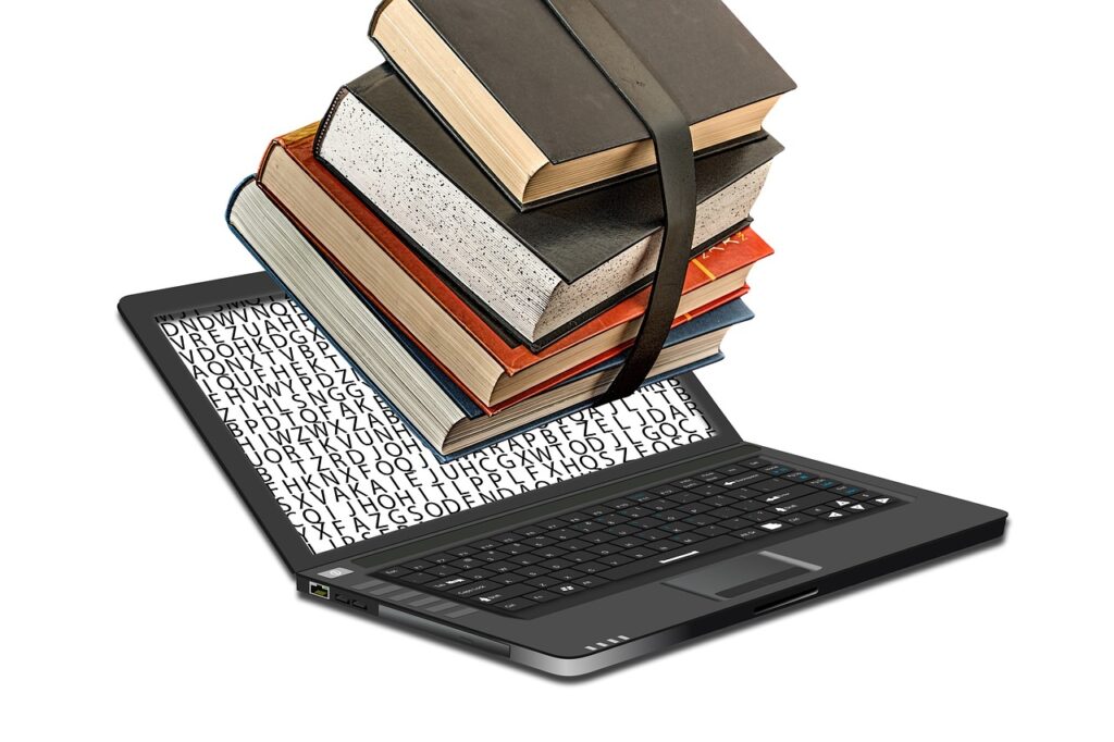 digitization of library, electronic, digitizing ebook-3068971.jpg